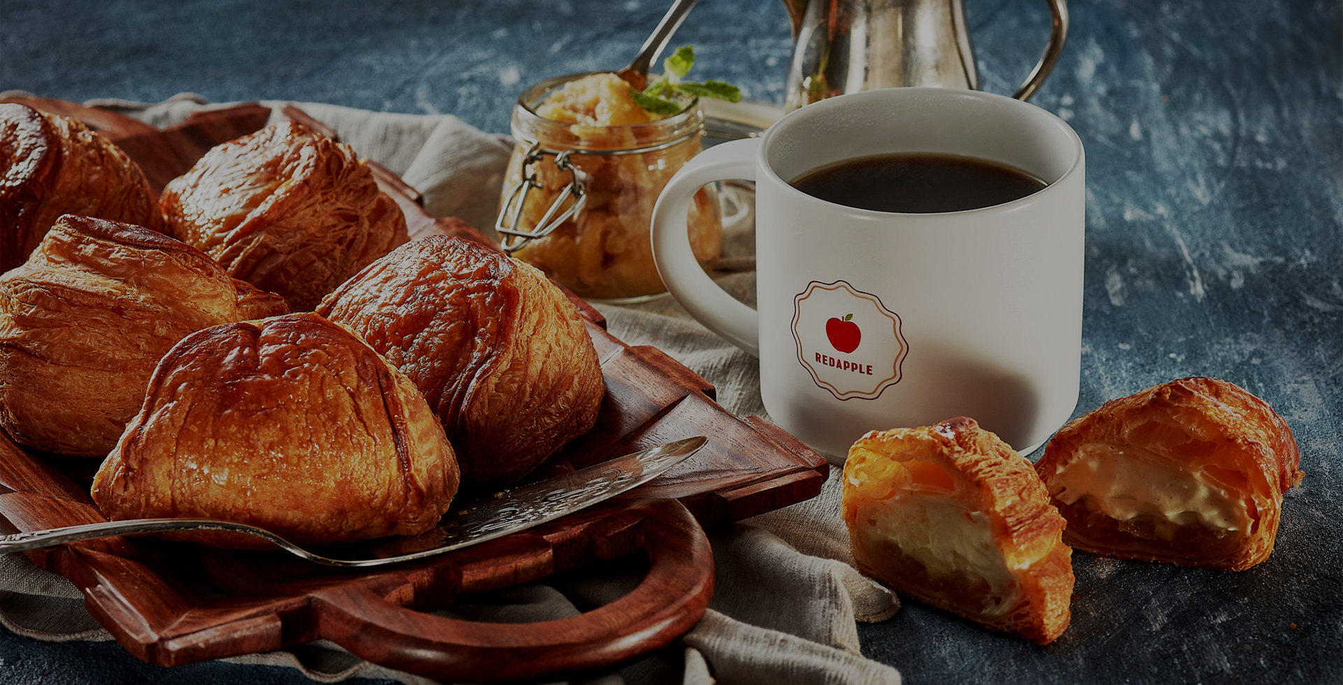 (주)레드애플 홈페이지 메인 사진