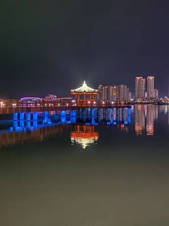 속초 청초호 야경